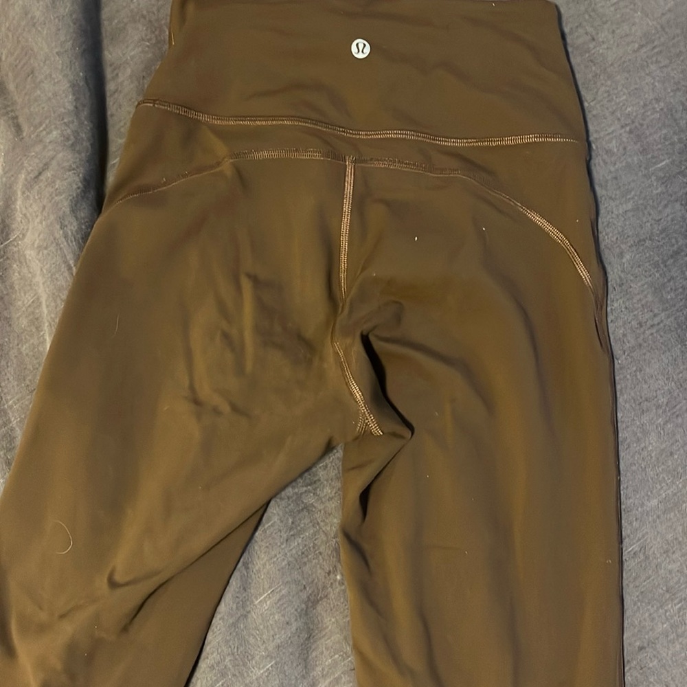 lululemon athletica Brown Wide Leg Pants